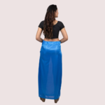 Ladies' Silk Saree Blue Petticoat - Image 2