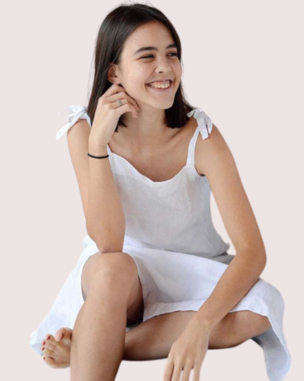 Douceur Pure White Organic Cotton Sleepwear