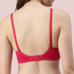 Passion Plunge – Red Seamless Padded Bra - Image 4