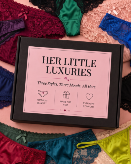 Her Little Luxuries — Luxury 3-Piece Panty Collection
