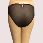 Netted Sexy Keyhole Back Hipster Panty - Image 2