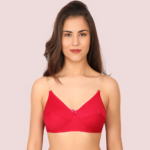 3 Pairs Clear Transparent Back Regular Bras