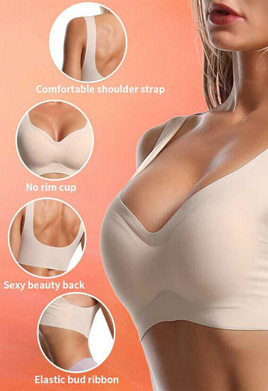 FVYtGKyGkjup7i8WoULBs00TKvOSyLnfQgfSaXKY.jpg 2 Pack Ultimate comfort non wire seamless bra - Image 1