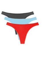 3-Pack Women's Everyday Thong Panty Set - Image 2