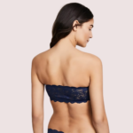 Sexy Tube Bandeau Bra Top in Striking Cobalt - Image 2