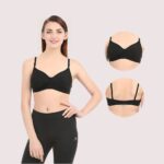 Black Non Wired Padded Bra - Image 2
