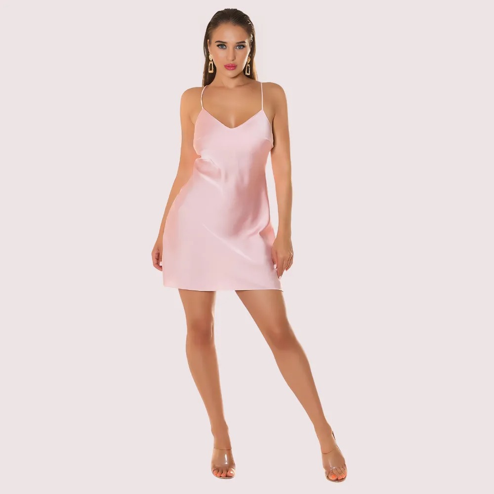 JNi0puNYtkq46rsMpbn8H3w6dACwPDGqbRy6bGDR.jpg Sun-Kissed Satin Backless Party Dress - Image 1