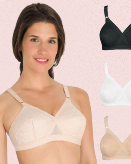 Cotton Non-Padded Full Coverage Bra – Pack of 3
