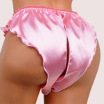 Pure Whisper Crotchless French Knickers - Image 2