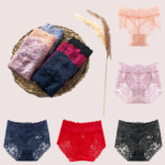 Sexy Lace High Waist Underwear Pack (of 5) - Image 3