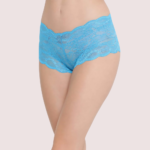 Ladies' Lace Low Waist Multicolor Boyshorts (Pk of 2) - Image 3