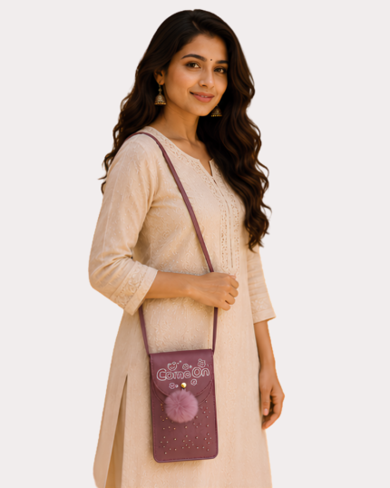 Blush Bloom Mobile Sling Bag