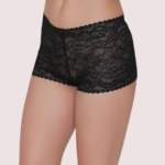 Lovely Floral Laced Sexy Boyshort - Image 3