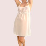 Sexy Plus Size Sheer Mesh Slip Nightwear - Image 3