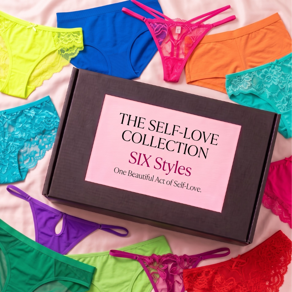 gWbCrFwFf3yXeisT9ToqLx8gsPTCKcuSolJ8Ma2o.png The Self-Love Collection — Luxury 6-Piece Panty Gift Box - Image 1
