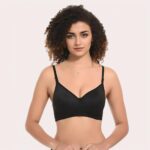 Velvet Touch – Black Lightly Padded Bra