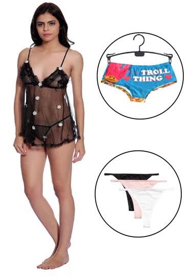 Sexy & Romantic Lingerie First Night Gift Pack