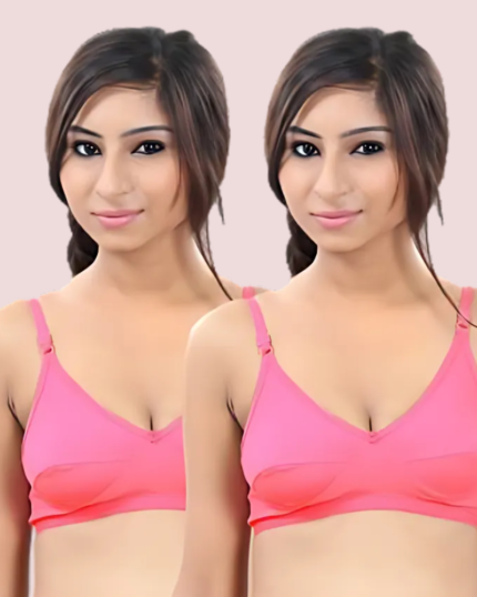 Women's Superb Cotton Comfort Bra ( Pack of 2)
