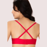"COMFY" Moon Red Seamfree Luxury Strapless Multiway Padded Bra - Image 2