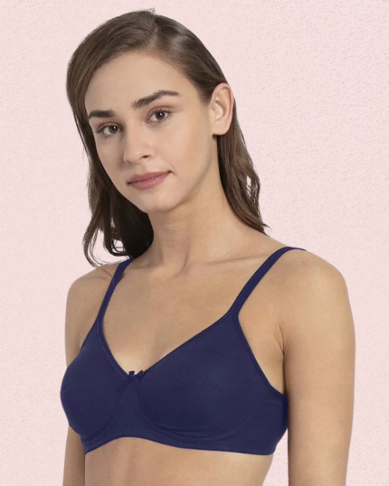 Women’s Cotton All-Day Wear Bra – Non-Wired, 2-Pack