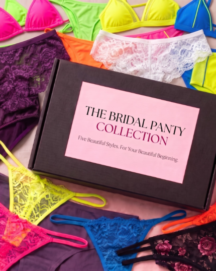 The Bridal Panty Collection — Luxury 5-Piece Panty Gift Box