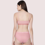 Wire-Free Women's Cotton Sports Bra Panty Set (2 pack) - Image 3